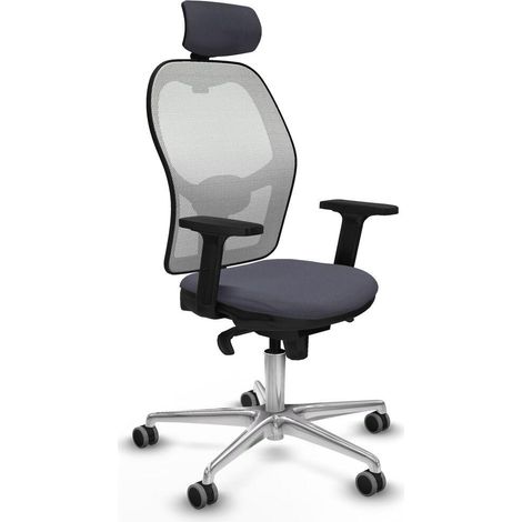 piqueras-y-crespo Chaise Ergonomique Pro gris foncé (1/3)