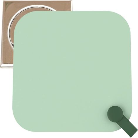 1 tappetino in silicone verde - Quadrato - Deodorante - Raccogli-peli (1/5)