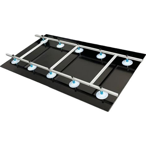 Herramienta para reparar televisores, fabricada en silicona, incluye 10 ventosas y un paquete de 10 unidades para televisores de 55 a 85 pulgadas. (1/2)