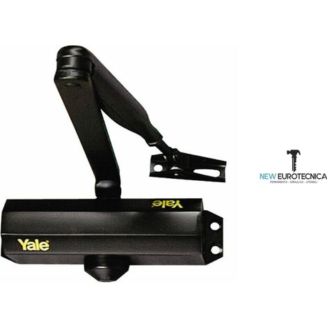 Yale chiudiporta spingiporta aereo senza arresto x porte cm 85110 art7501011 colore principale oro