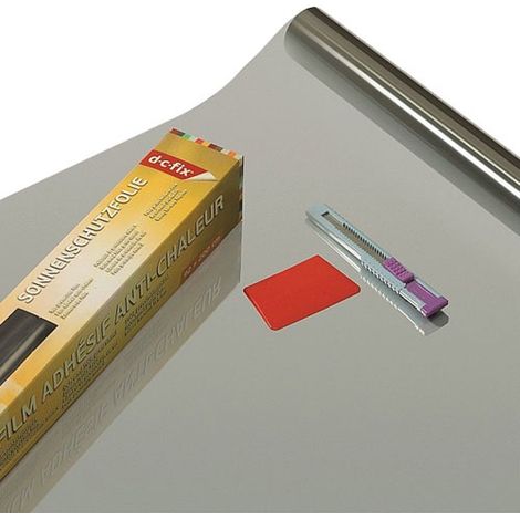 Film solaire métallisé adhésif pour vitrage – Rouleau 200x92cm – Réduction 99% UV et 67% chaleur – Surface PVC résistante éraflures – D-C-Fix (1/3)