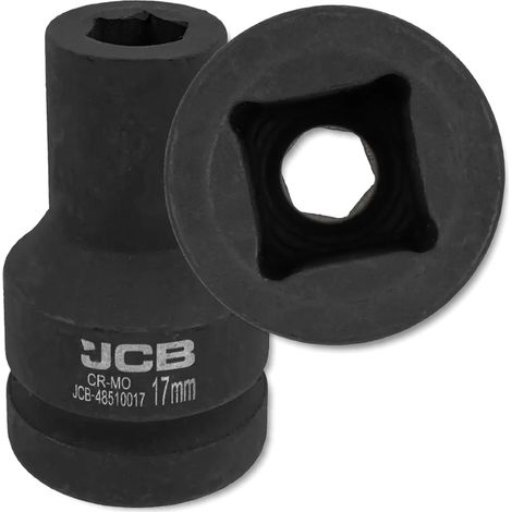 JCB IMPACT Steckschlüssel tief 1" 17 mm 6-Punkt Cr-Mo