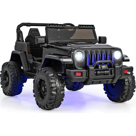Auto elettrica per bambini a 2 posti da 12 v con telecomando clacson e faro nera 88305354 88305354 88305354 88305354 88305354 88305354 88305354 88305354 88305354 88305354 88305354 88305354