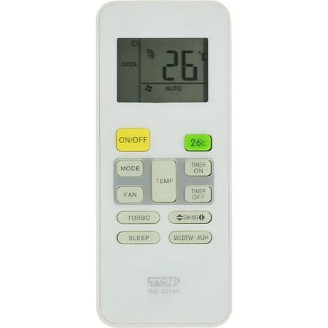 Telecomando universale per condizionatore RM-8014Y per gli Stati Uniti/ (1/4)