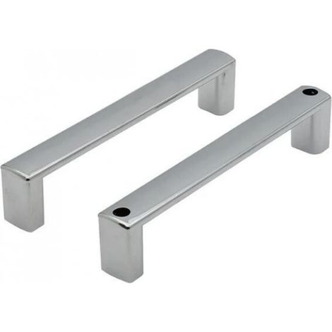 Maniglia di Ricambio per Box Doccia , pvc Cromo interasse 14cm