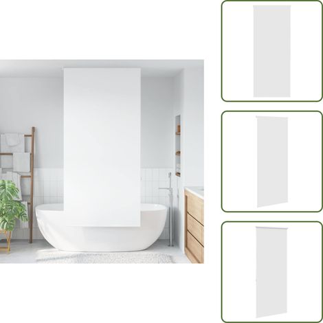 Store enrouleur de douche 90x240 cm largeur du tissu 86 cm - Store Enrouleur De Douche - Stores Enrouleurs De Douche - Store De Douche - Rideau De Douche Enroulable (1/5)