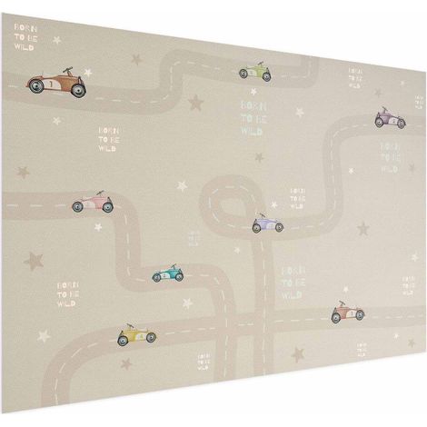 Póster - Coches de carreras (1/4)