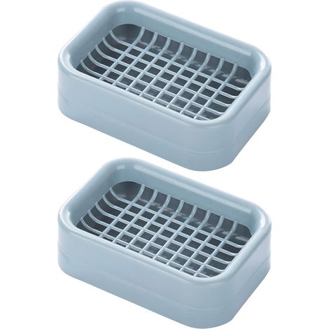 Porte-savon de voyage avec couvercle et plateau d'égouttage, en polypropylène, idéal pour camping et activités sportives, lot de 1 pièce (1/5)