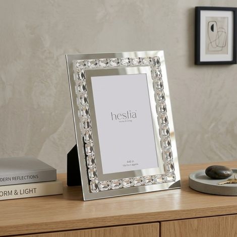 Evie Crystal Rectangle Photo Frame (1/2)