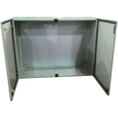 Coffret mural RS PRO en Acier RAL 7032 dim. ext. 1000 x 1000 x 300mm, IP66 ( Prix pour 1 )