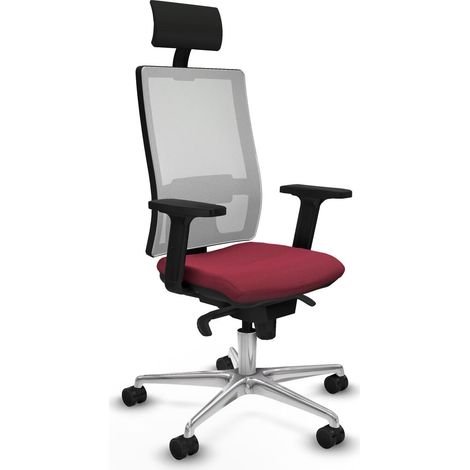Sedia da Ufficio Horna Piqueras y Crespo 2D086N1 Rosso Granato (1/5)