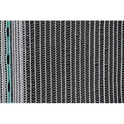 Filet de Protection d'Échafaudage pour Chantier, Blanc – 1,8 x 25 mètres