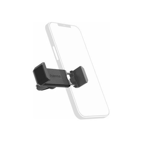 Soporte universal para teléfono de coche Hama para rejilla de ventilación, negro