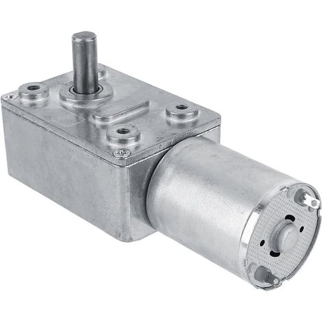 DC Gear Motor 12V 2RPM Reducer Reversible Worm Motor (1/4)
