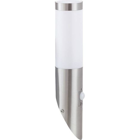 Lampada da parete con sensore di movimento 1xE27 Torcia Inox cromo satinato 8266 Rabalux (1/5)