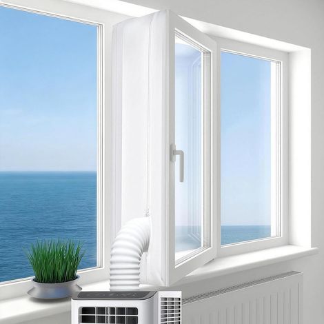 Calfeutrage Fenetre Climatiseur 300CM Kit de Calfeutrage Baie Vitrée (1/5)