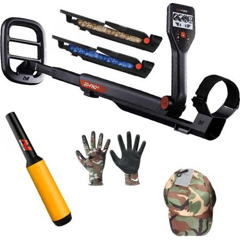 Minelab metal detector ripiegabile GO-FIND 22 + Pointer Pro-Find 20(Expert pack)