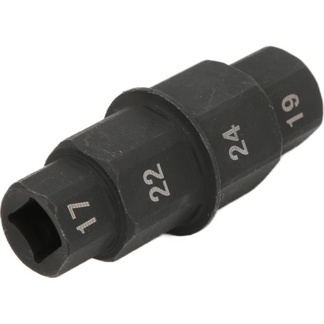 Clé hexagonale pour axe de moto 17/19/22/24mm Douille de moyeu de roue avant Adaptateur de remplacement pour Yamaha R1 R6 (1/5)