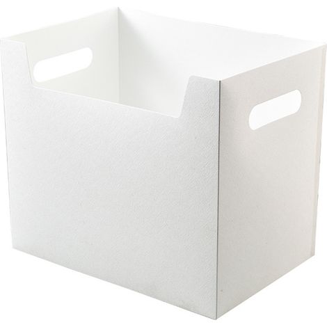 Classeur portable en PP pour documents de bureau, boîte de rangement pour dossiers et papiers, organiseur de bureau design
