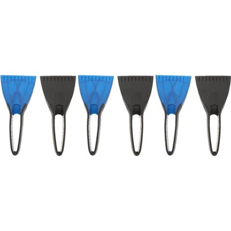 6pièces Mini Pelle à Neige Plastique -Neige avec Poignée Antidérapante pour Voiture Outil Pratique Urgence pour Déneigement Hiver (1/5)