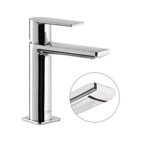 Lavabo mitigeur bec cascade Chromé LOFT - TRES 20010101 (1/2)