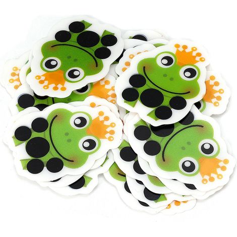 Lot de 20 thermomètres frontaux autocollants souples pour enfants, avec de jolis motifs de bébés et de jolies couleurs. (1/5)