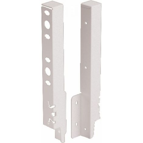 Set raccord HETTICH ArciTech pour paroi arrière blanc - 218 mm - 9149282