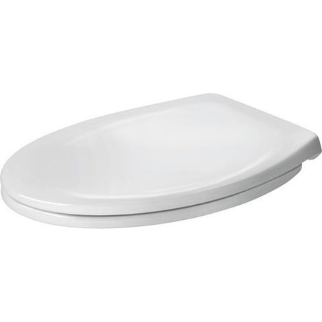Cuvette de WC D-CODE avec fermeture automatique, blanche