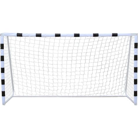 But de football pour enfants, design portable, construction durable, Noir et Blanc (1/2)