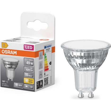 Réflecteur LED Spot Star PAR16, 2700 K blanc chaud, 5,6 W, GU10 (1/5)