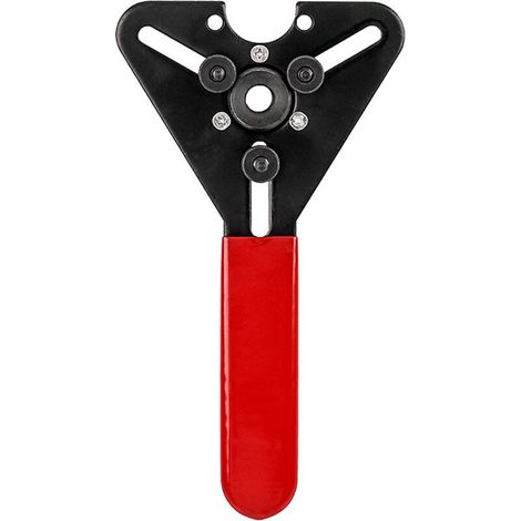 8 pièces voiture compresseur d'air embrayage dissolvant installateur double usage clé trousse à outils automobile climatisation voiture climatiseur réparation outil