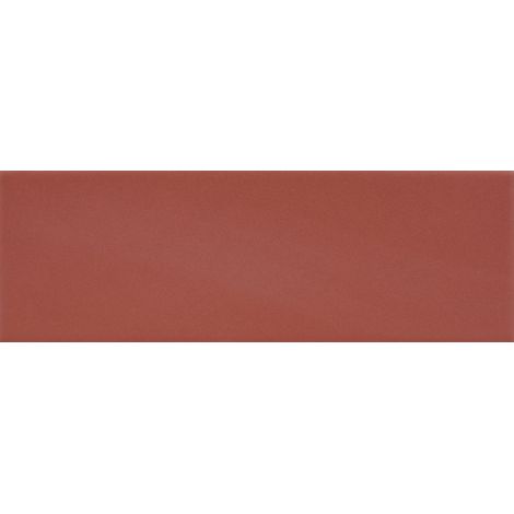 Eiffel Art Construction – Carrelage sol uni rouge mate 5x15 cm – Grès cérame – Finition mate – Pour murs et sols intérieurs – Boîte de 0,60m2 - FGB123M