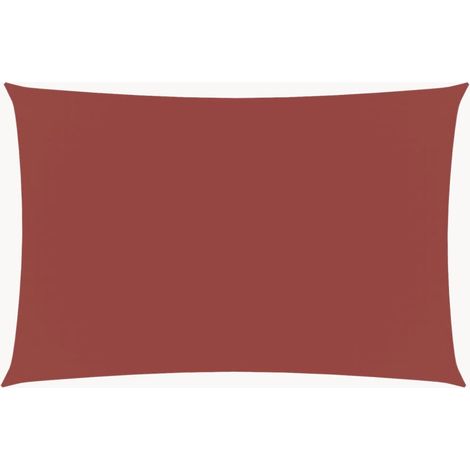 Maison Exclusive - Parasole a Vela Oxford Rettangolare 2x4,5 m Terracotta