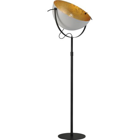Lampadaire Industria 180 blanc avec de l'or - 1105-06-08 (1/3)