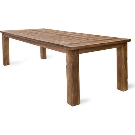 Garden Trading Outdoor Indoor St Mawes Dining Table Only Reclaimed Teak Wood (1/3)