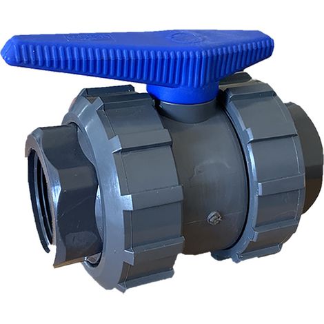 Vanne 1'1/4 pvc pour cuve (1/5)