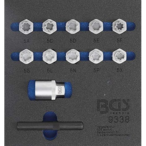 BGS Set di attrezzi Mercedes-Benz 12 pezzi durevole