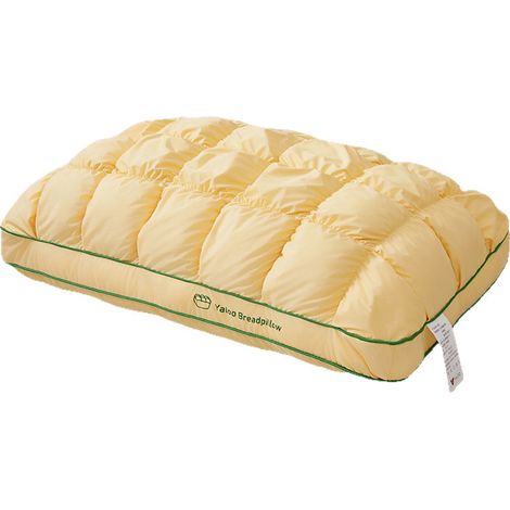 Oreiller en forme de petit pain ananas 100 % coton, pour la maison, soutien cervical pour adulte, favorisant le sommeil, garni de microfibres, structure en maille ajourée épousant la courbe de la tête (1/5)