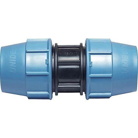 Unidelta PE-Rohrverbindung 63 mm farblos Polyethylen