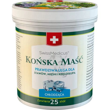 Pommade rafraîchissante pour chevaux 250 ml - Herbamedicus