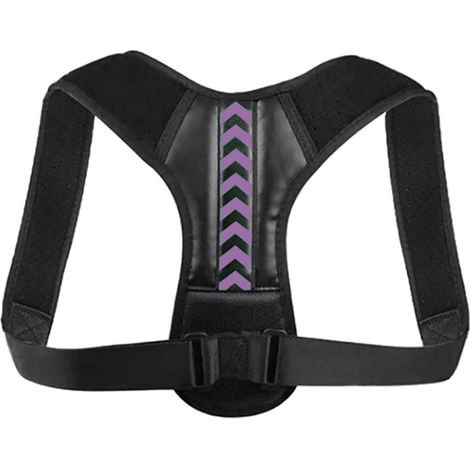 Correcteur de posture ajustable pour le dos, ceinture lombaire, soutien redresseur de dos (1/5)