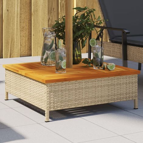 Couvercle de base de parasol beige 70x70x25 cm vidaXL
