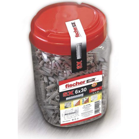 Spine FISCHER DuoPower Ø6x30mm - Barattolo da 750 unità