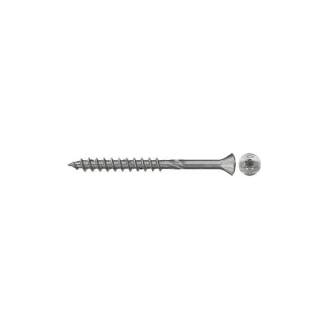 Vite  facciata legno  Fischer 200x  FFSII-RT6 4,5x60  mm testa  svasata acciaio  inossidabile A2  filettatura parziale  TX interna  - 548562