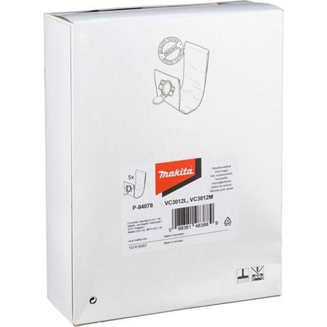 Makita P-84078 Filtersack L 5Stk