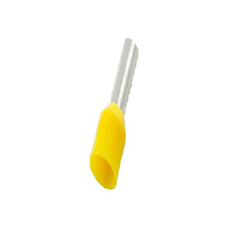 Embout à sertir 0.25mm², Jaune, longueur 6mm