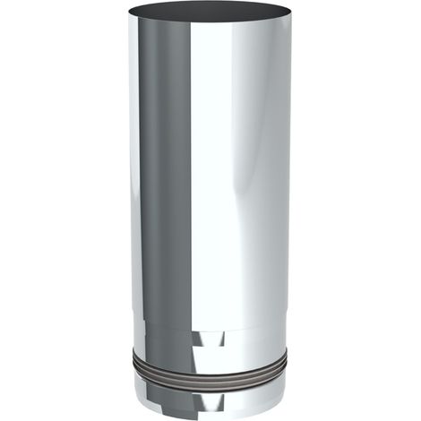 Jeremias PELLET-LINE Längenelement 250 mm Edelstahl unlackiert Ø 100 mm