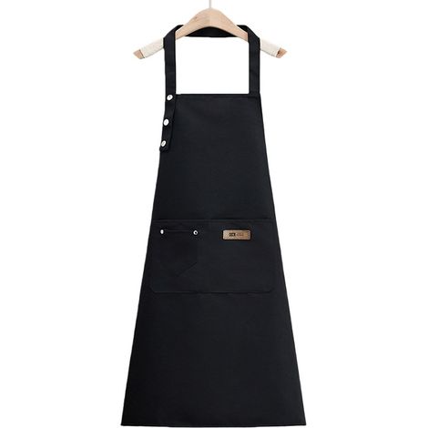 Tablier sans Manches Imperméable avec Sangle de Cou Réglable - Tablier de Cuisine Résistant à l'Huile (1/4)