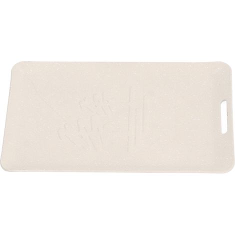 Poêle à frire rectangulaire antiadhésive, mini gril en fer pour camping barbecue randonnée pêche beige (1/5)