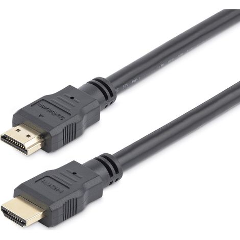 Câble HDMI 2m, 4K 30Hz, Mâle vers Mâle, Noir (HDMM2M) (1/5)